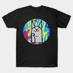 cat graffiti 1 T-Shirt